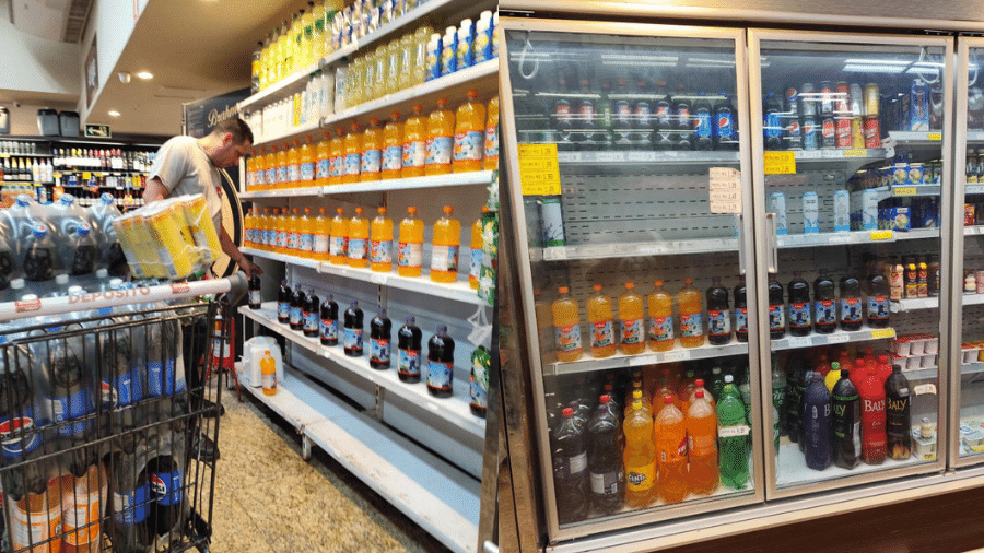 Mercado de Porto Alegre sem água disponível; nas redes sociais, relatos de escassez se multiplicam  - Arquivo Pessoal/Lauren Chavez
