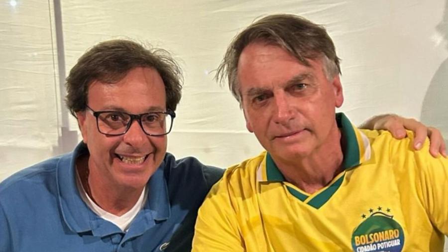 Preso nesta sexta, o ex-ministro Gilson Machado almoçou com Bolsonaro ontem em Natal - Reprodução / Instagram Gilson Machado