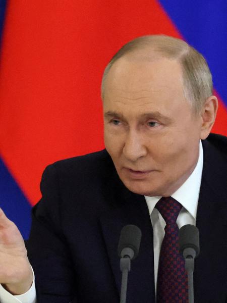 31.jul.2025 - O presidente russo, Vladimir Putin, no Kremlin 31.jul.2025 - O presidente russo, Vladimir Putin, no Kremlin