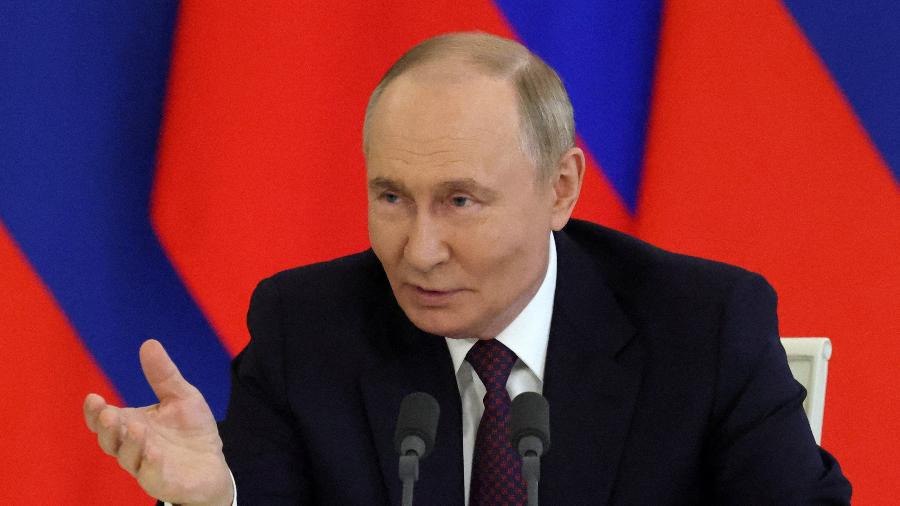 31.jul.2025 - O presidente russo, Vladimir Putin, no Kremlin 31.jul.2025 - O presidente russo, Vladimir Putin, no Kremlin