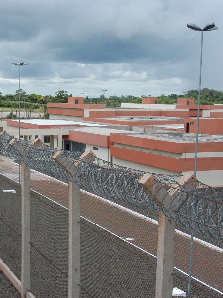 Imagem externa do presídio de segurança máxima de Campo Grande - Divulgação