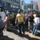 19.mar.2018 - Tensão entre militantes e opositores do ex-presidente Lula durante caravana em Bagé - Itamar Aguiar/AFP
