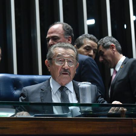 José Maranhão em sessão de 2019 - Geraldo Magela/Agência Senado