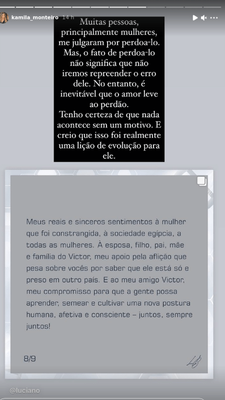 kamila sorrentino - Reprodução/Instagram - Reprodução/Instagram