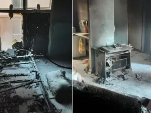 Pai é preso suspeito de incendiar casa com filhos dentro após separação