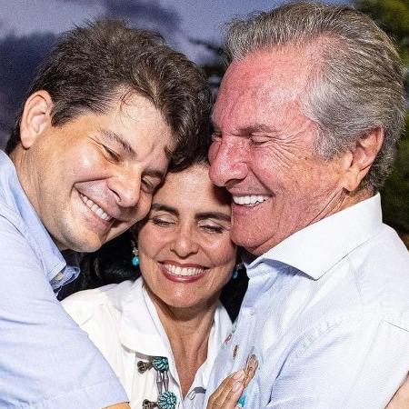 Fernando, Thereza e Collor antes de ato em Maceió