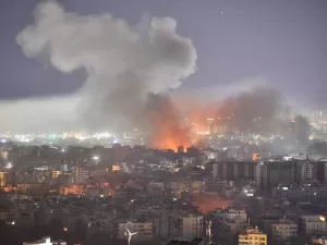 Antes repleto de vida, sul de Beirute está devastado pelas bombas israelenses