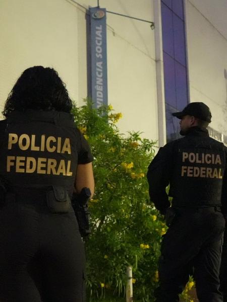 Operação da PF contra fraudes em descontos no INSS Operação da PF contra fraudes em descontos no INSS