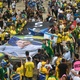 Chegada de público para acompanhar a cerimônia de posse do presidente eleito do Brasil, Jair Bolsonaro, nas imediações do Palácio do Planalto, em Brasília, nesta terça-feira - MATEUS BONOMI/AGIF/ESTADÃO CONTEÚDO