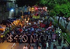 SP: Manifestantes protestam contra reajuste nas passagens de metrô e ônibus - Roberto Sungi/Futura Press/Estadão Conteúdo