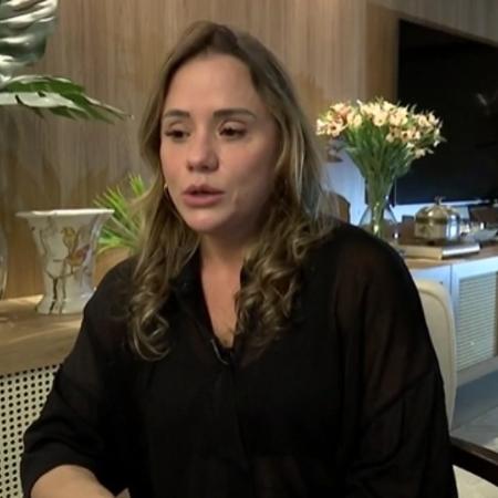 Patrícia Hellen Guimarães Ramos, mãe de Isabele Guimarães - Reprodução/TV Globo