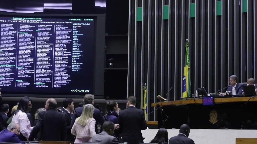 Sessão da Câmara dos Deputados teve bate-boca entre parlamentares do PSOL e do Novo - Paulo Sergio/Câmara dos Deputados
