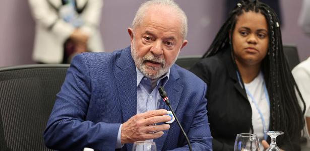 Presidente Lula durante reunião na COP27, no Egito, logo após sua eleição
