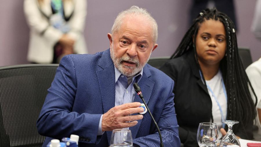 Presidente Lula durante reunião na COP27, no Egito, logo após ser eleito - MOHAMED ABD EL GHANY/REUTERS
