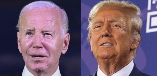 Biden parabeniza Trump por aniversário e diz: 'A idade é só um número'