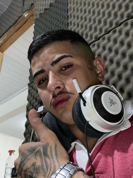 MC Vini VL, de 24 anos, foi morto a tiros - Reprodução/Redes sociais