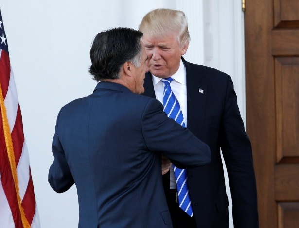 Crítico de Trump, Romney se reaproximou do presidente para se reeleger senador - Mike Segar/Reuters