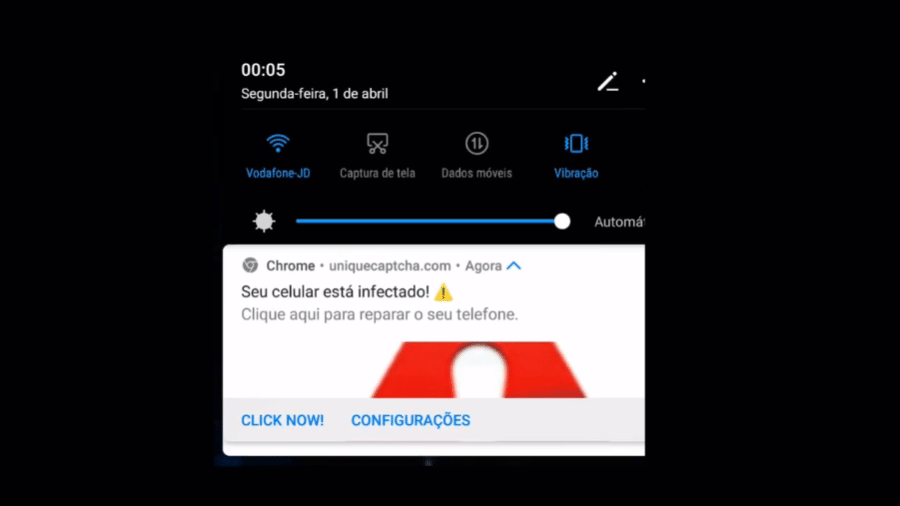 Recebeu notificação dizendo que foi hackeado? Veja como proceder nesse caso  - 10/05/2020 - UOL TILT