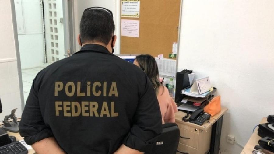 Policia Federal cumpre mandados de busca e apreensão na operação Serôdio, que apura supostas fraudes no Hospital de Campanha de Aracaju - Divulgação/Polícia Federal
