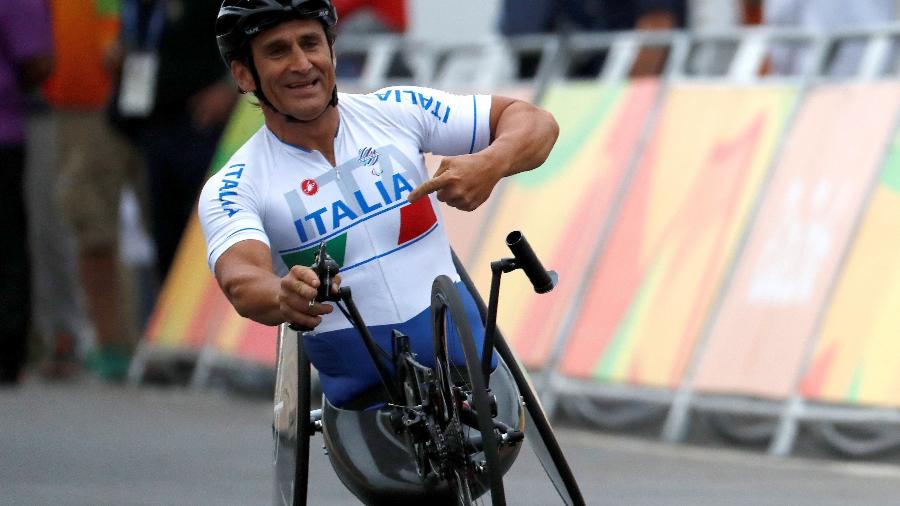 Alex Zanardi durante Jogos Paralímpicos Rio 2016 - Ricardo Moraes