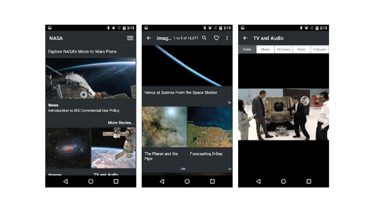 Nasa App - baixe estes apps - Reprodução - Reprodução