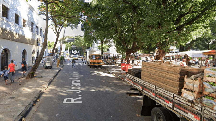 O caso aconteceu nos arredores da praça Nossa Senhora da Paz, em Ipanema, no Rio de Janeiro - Reprodução/Google Street View