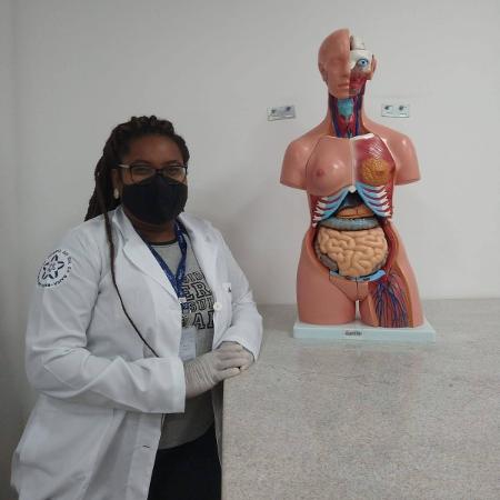 Naã Santos, estudante de medicina na Universidade Federal do Sul da Bahia - Arquivo pessoal