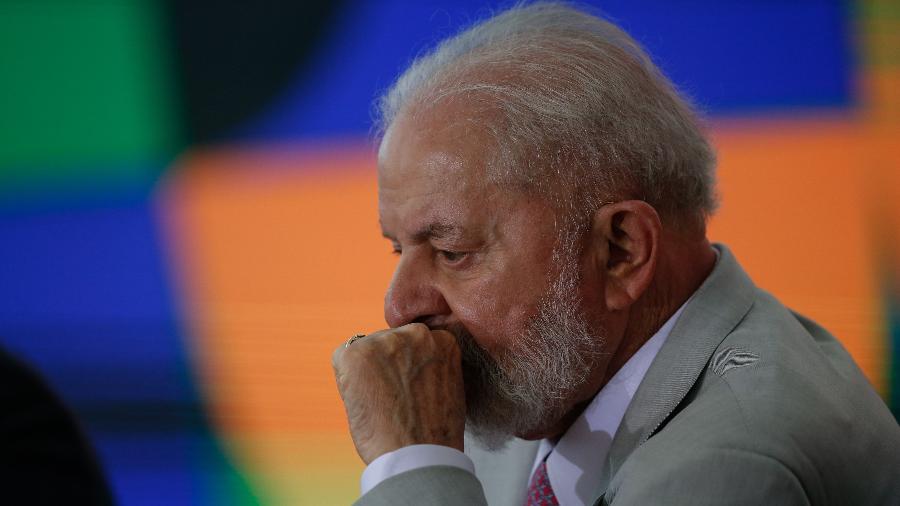 O presidente Lula em evento no Palácio do Planalto - Gabriela Biló /Folhapress