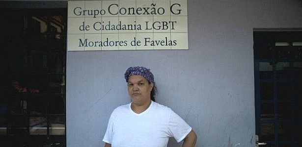 Gilmara ajudou a criar paradas LGBT da Maré, do Alemão e da Rocinha, três grandes favelas do Rio - Fabio Teixeira/BBC