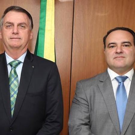 Bolsonaro e Jorge Francisco de Oliveira  - Divulgação/ Presidência da República