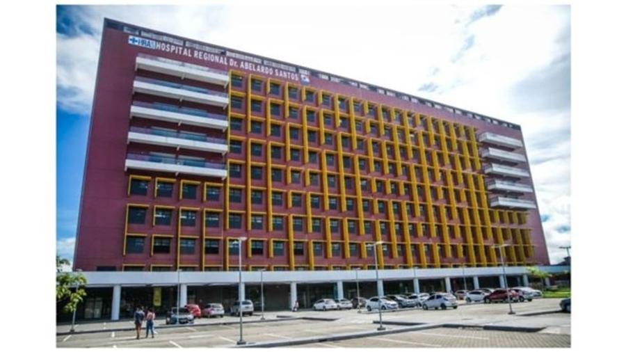 Hospital Abelardo Santos, em Belém (PA), passou a atender exclusivamente casos de pacientes com o novo coronavírus - PEDRO GUERREIRO/AGÊNCIA PARÁ