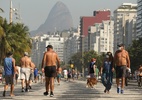 Praias e calçadão do Rio ficam movimentados em 1º dia de flexibilização - DIKRAN JUNIOR/AGIF - AGÊNCIA DE FOTOGRAFIA/ESTADÃO CONTEÚDO