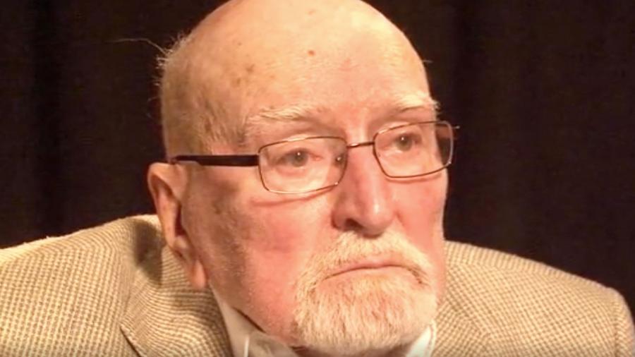David Saunders, de 98 anos, morreu de covid-19 e teve o corpo necropsiado diante de uma plateia sem o conhecimento de sua família, nos EUA - Reprodução/The National WWII Museum
