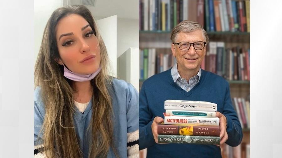 Amanda vai apagar a suposta frase Bill Gates - Reprodução