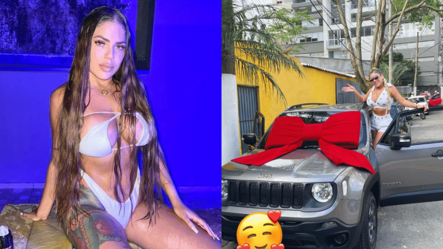 A empresária Thais Rocha Secundino, 28, em imagens compartilhadas por ela nas redes sociais - Reprodução/Instagram