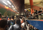 Falha na linha 4-Amarela do Metrô de São Paulo provoca tumulto em estações - Reprodução de vídeo