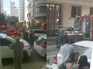 Três pessoas ficam feridas após elevador despencar em Higienópolis