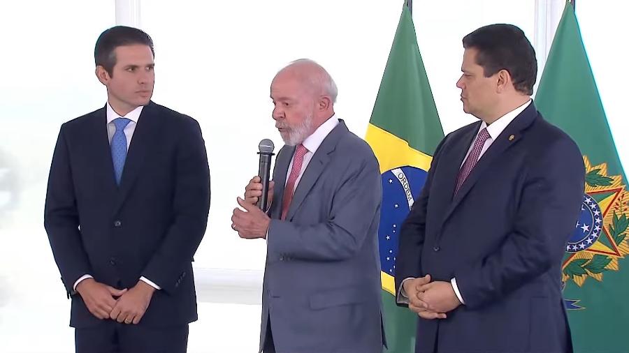 REP Lula recebe Hugo Motta e Davi Alcolumbre no Planalto REP Lula recebe Hugo Motta e Davi Alcolumbre no Planalto