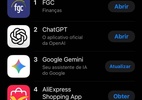 FGC desbanca ChatGPT e Gemini e vira app mais baixado do Brasil (Foto: Reprodução/AppStore)