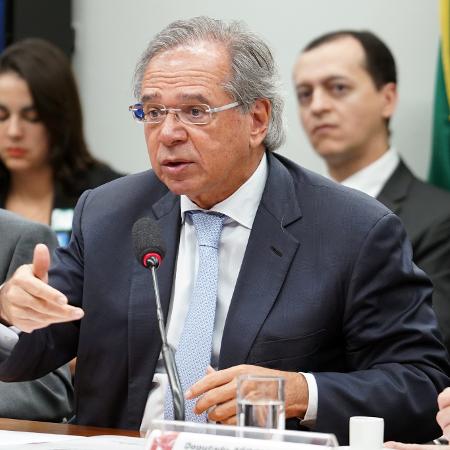 O ministro da Economia Paulo Guedes  - Pablo Valadares/Câmara dos Deputados