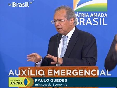 Paulo Guedes, ministro da Economia - Reprodução