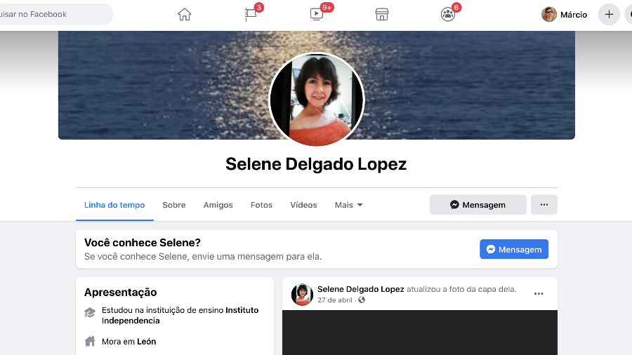 Afinal, por que Selene Delgado Lopez é "amiga" de todos no Facebook? - Reprodução