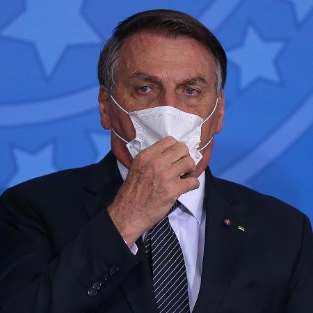 O presidente Jair Bolsonaro em evento em Brasilia  - Pedro Ladeira/Folhapress