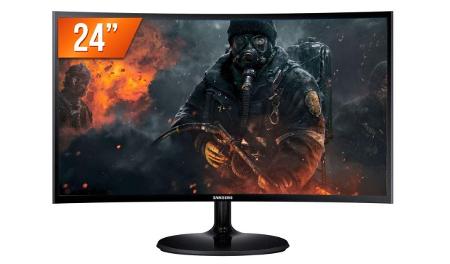 Samsung LED 23.5" Widescreen Curvo - Divulgação - Divulgação
