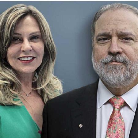 Lindora Araújo e Augusto Aras - Pedro Ladeira/Folhapress