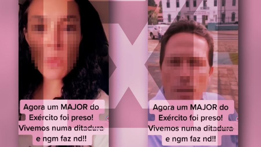 24.mai.2022 - Major foi preso no Piauí por desobediência, e não por apoiar Bolsonaro, como sugerem vídeos - Projeto Comprova