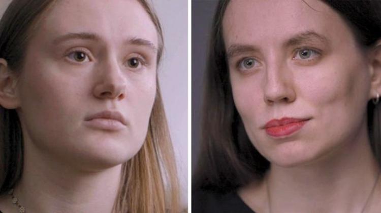 Anastasia and Marina, two of the women brutally interrogated - BBC - BBC