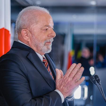 Lula em discurso à imprensa - Ricardo Stuckert/PR