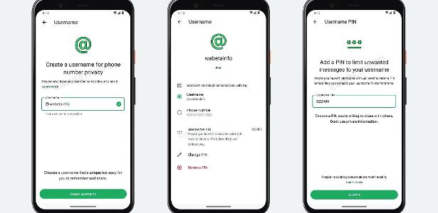 WhatsApp troca número por @ e cria função que te protege de estranhos