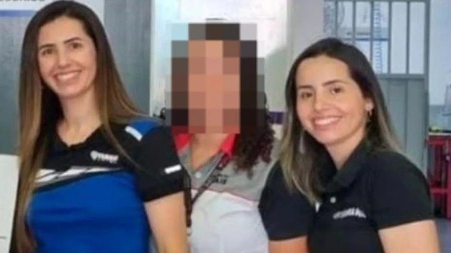 As vítimas foram identificadas como Elaine Miranda de Araújo Milbratz e Hiane Miranda de Araújo Aguiar